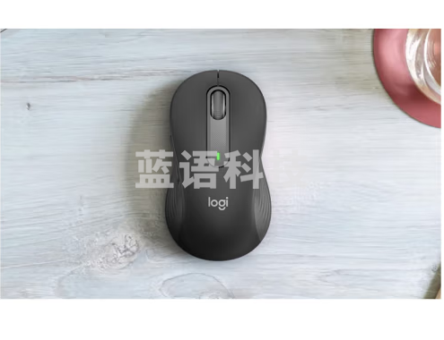 罗技(Logitech)M650L鼠标 无线蓝牙鼠标 办公轻音鼠标 双模连接 商用版黑色