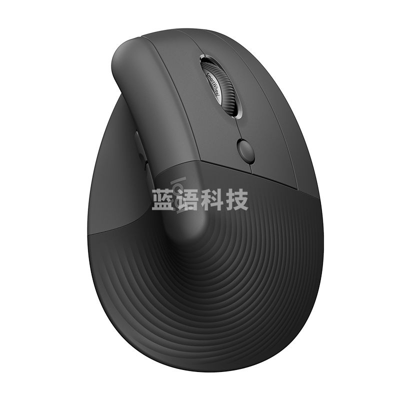 罗技(Logitech)Lift人体工学鼠标 垂直鼠标 小手鼠标 无线蓝牙鼠标 3台设备秒切换 带Logi Bolt接收器 黑色M&C21932