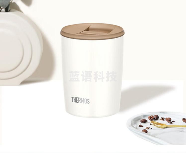 膳魔师JDP-400 WH白色不锈钢保温杯400ml