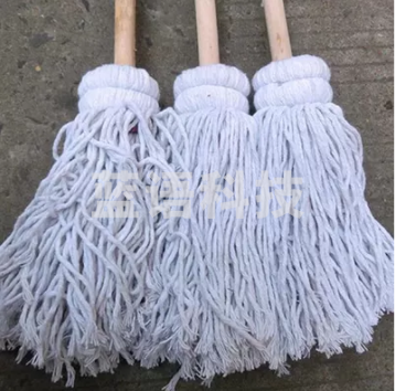 棉线拖把传统木杆花棉线墩布 (5个起拍)