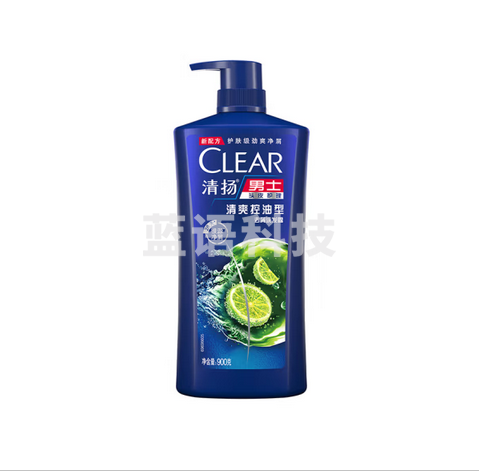 清扬（CLEAR）蓬松去屑洗发水清爽控油型900g 净爽头皮护理青柠薄荷醇C罗洗头膏