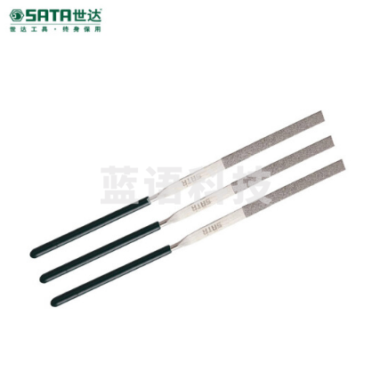 世达(SATA) 03811 金刚石平头扁锉3x140MM