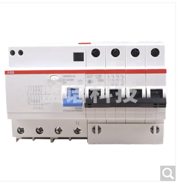 ABB漏电保护器4P63A 空气开关带漏保