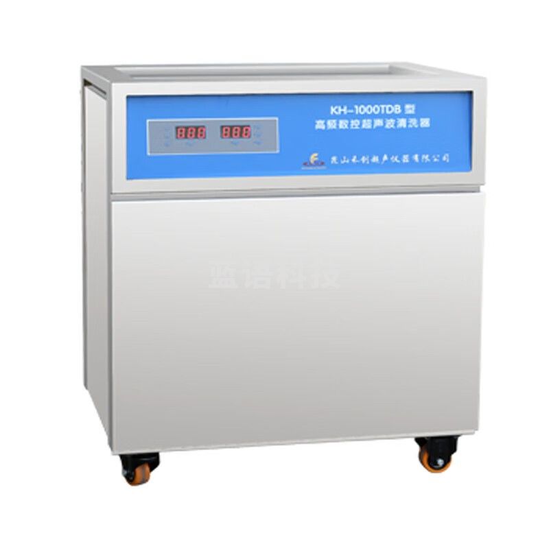 JISENPUER 昆山禾创KH-1000TDB型单槽式高频数控超声波清洗器实验室清洗机 KH-1000TDB