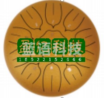 咔卡福 D069-1 8音空灵鼓 10寸
