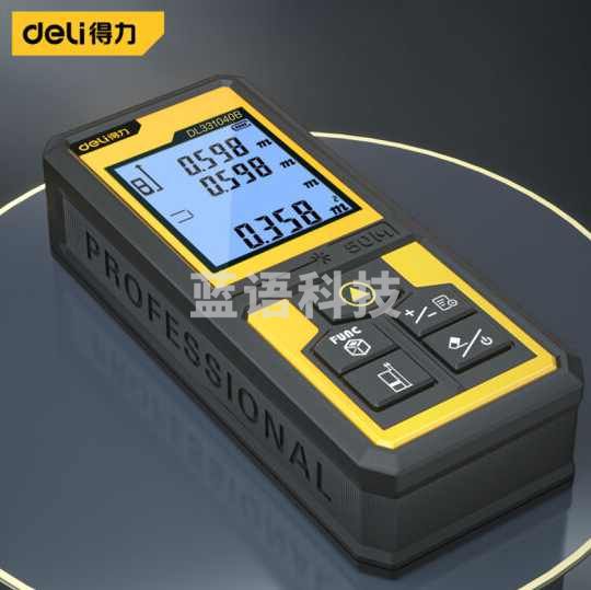 得力(deli) 手持式激光测距仪 DL331040B..