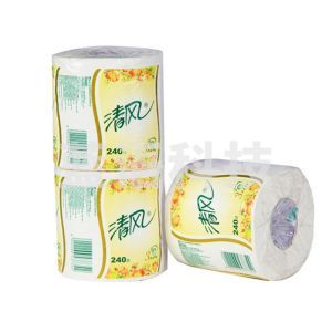 清风原木纯品3层卷筒卫生纸10卷/提