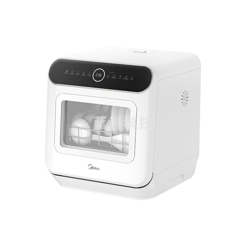 美的（Midea）洗碗机台式M10 Pro 新升级热风烘干 高温除菌 双层碗篮 海鲜水果洗 家用易安装