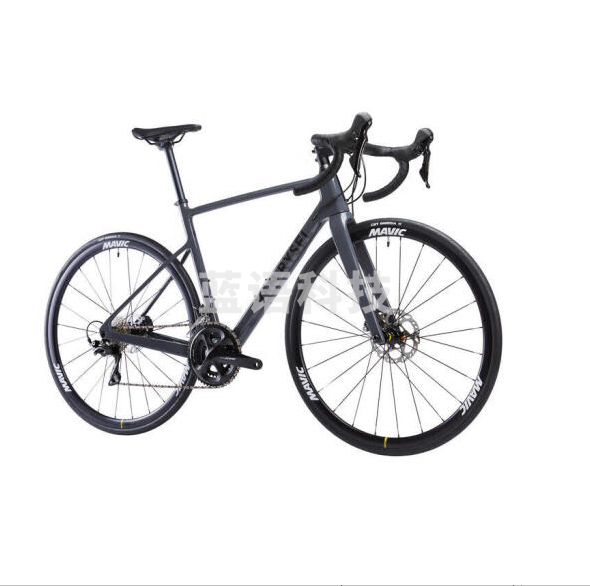 迪卡侬（DECATHLON）公路车NCRCF105竞赛多用途碳纤维公路自行车深青砖色 XS 4468210
