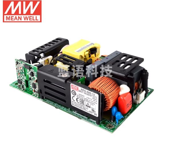 明纬（MEANWELL）RPS-400-15稳压PCB裸板医疗开关电源 15V26.7A