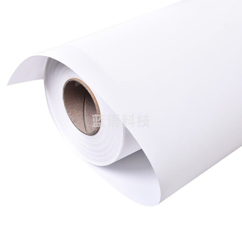 普伟 户内防水白画布 145g 1.07米*50m/卷白色
