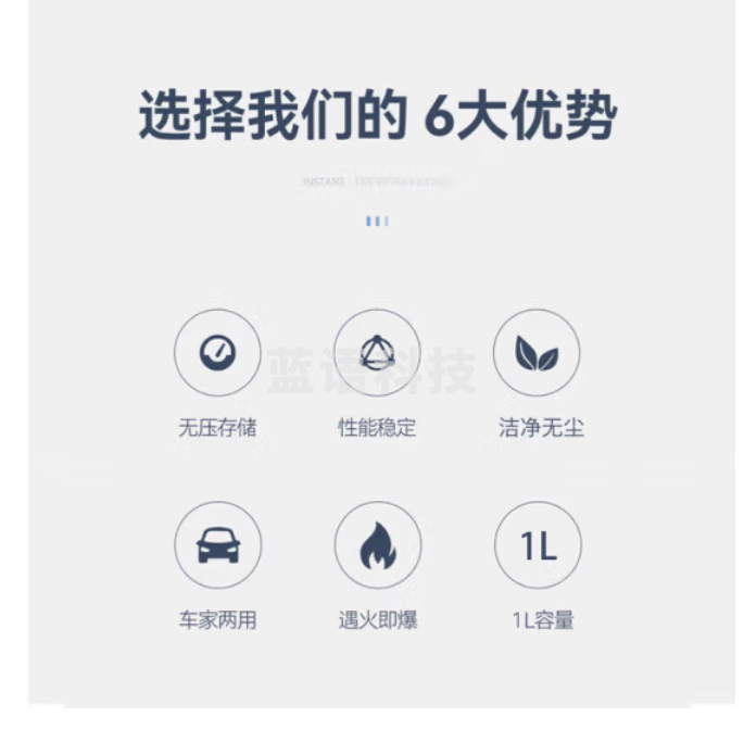 兴安消防家庭应急套装 厨房家用自动灭火宝+灭火器525ML+逃生灭火毯1.5M