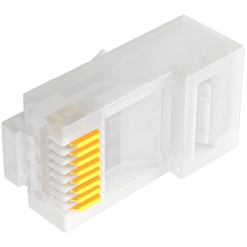 山泽（SAMZHE） SG-6100 六类水晶头 RJ45 CAT6类8P8C网络接线头 100个/盒