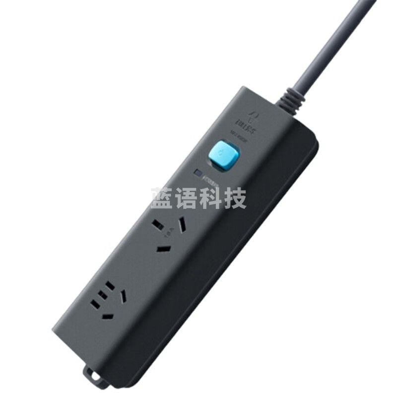公牛（BULL）GN-H102DH插座 16A插头热水器空调用转换器插头新国标2位总控全长1.8米