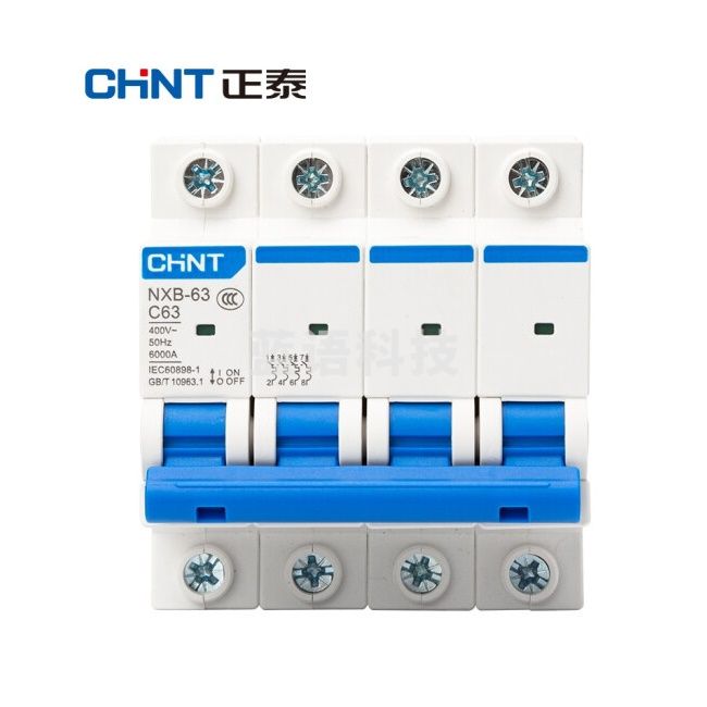正泰 NXB-125-4P-C100 工业断路器 空气开关