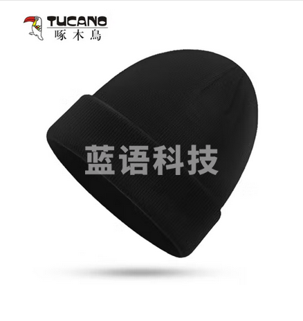 啄木鸟（TUCANO）帽子男冬季毛线帽男士秋冬天帽子加绒加厚针织帽保暖 骑行骑车防寒风冷帽 棉帽子男