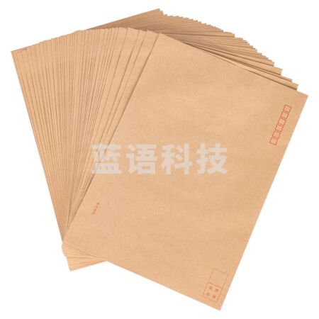 得力 25201 9号牛皮纸信封 324*229mmm 40个/包(可当天配送发货)