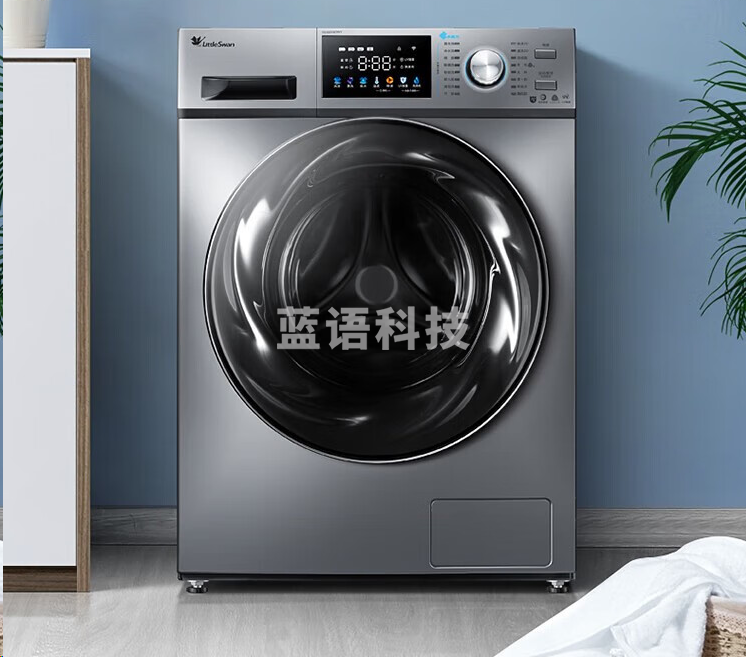 小天鹅TD100M22IT 10公斤滚筒洗衣机全自动水魔方防缠绕护色护形除菌彩屏智能投放