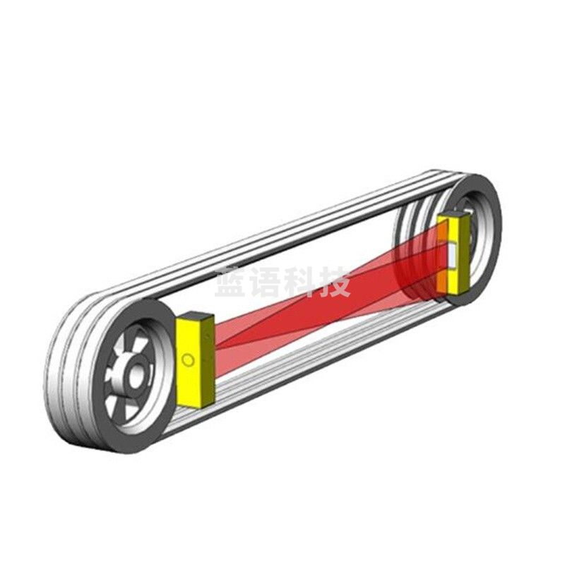 ZN-02皮带轮对中仪皮带轮激光对中仪皮带对中仪滑轮链轮对心仪大连宁远 轮距2米