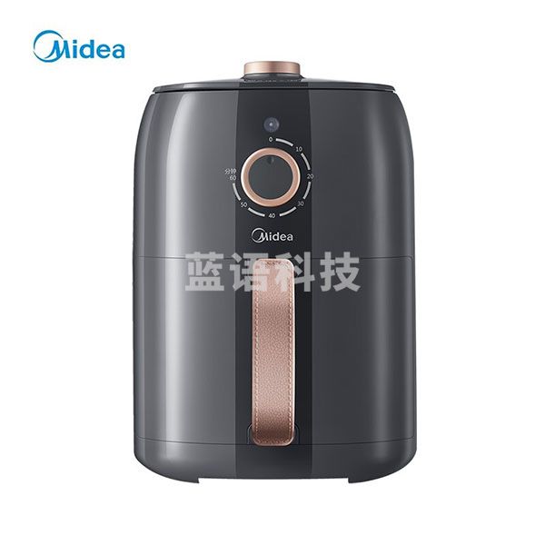 美的(Midea) KZE3003TQ空气炸锅3L多功能家用 精准控温双旋钮控制 无油空气炸锅