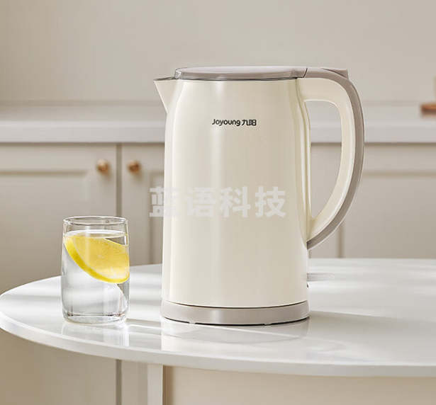 九阳家用1.7L开水壶304不锈钢内胆热水壶外塑内钢电水壶K17FD-W160