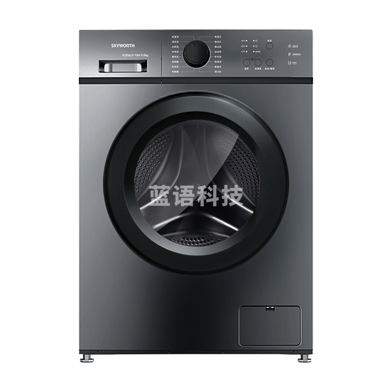 创维（Skyworth）F7018SU钛灰银 名牌高效电机 冰晶内桶设计桶自洁功能   多功能选择