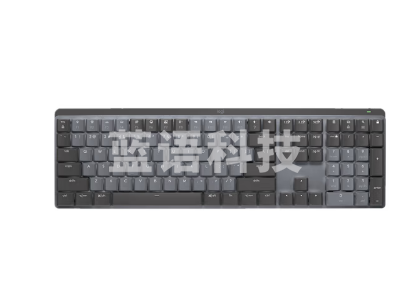 罗技（Logitech）MX MECHANICAL无线蓝牙办公机械键盘双模 MAC键盘低噪迷你全尺寸 全尺寸 110键线性红轴