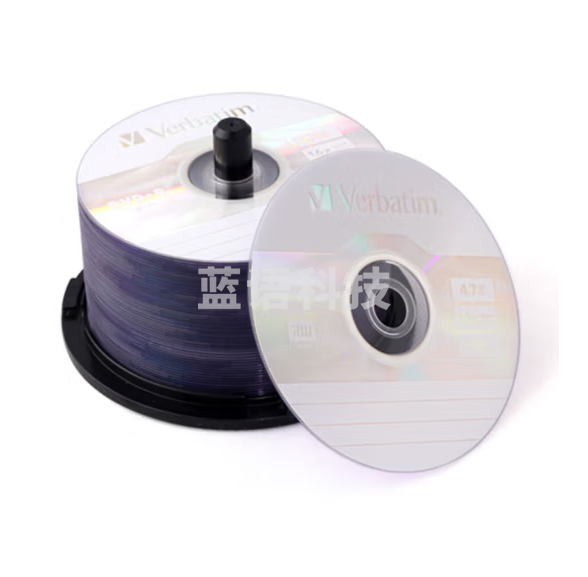 威宝（Verbatim） DVD+R 16X 4.7GB一次性空白刻录盘刻录碟光盘50片桶装 神州龙系列 63408 50片