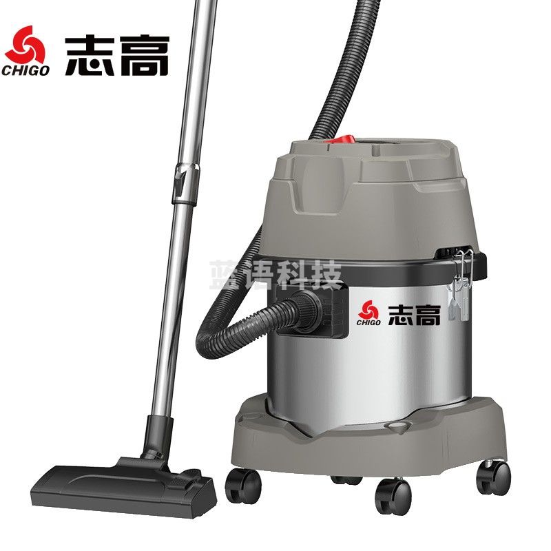 志高(CHIGO) ZG-X801-25L  1800W大功率干湿吹三用家用商用小型工业用桶式吸尘器办公室地毯装修
