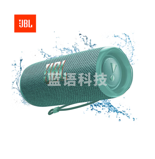 JBL FLIP6 音乐万花筒六代 便携蓝牙音箱 防水防尘 赛道扬声器 独立高音单元 湖翠绿