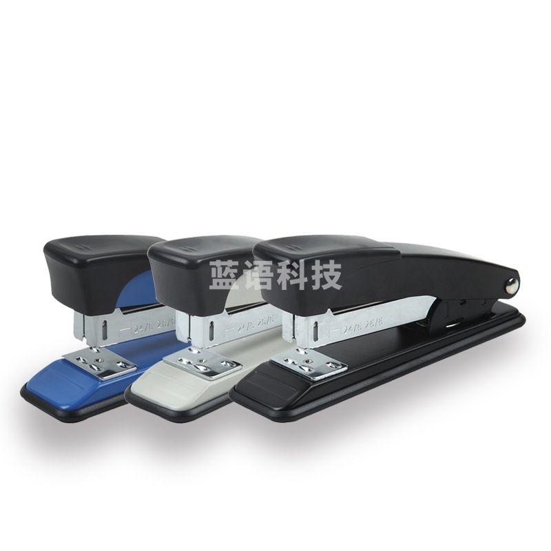 广博(GuangBo)12#金属订书机订书器可暂钉/办公用品 颜色随机 单个装DSJ7207S