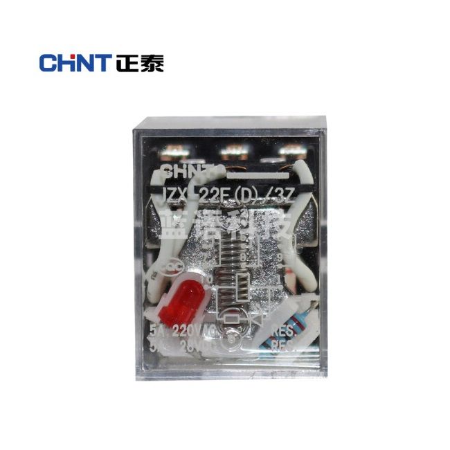 正泰（CHNT）JZX-22F(D)/3Z 插 AC220V 小型中间继电器11角 继电器 AC220V