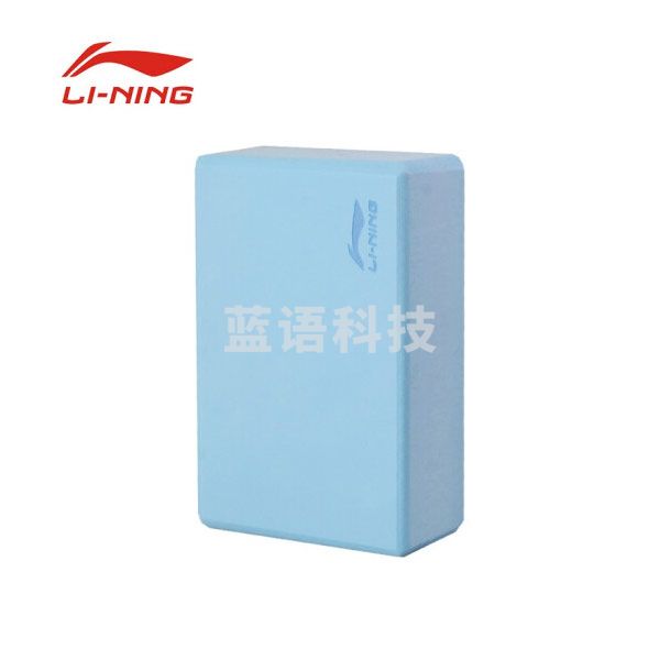李宁（LI-NING） 高密度EVA轻便耐磨舞蹈瑜伽防滑辅助工具 浅蓝色 两块装