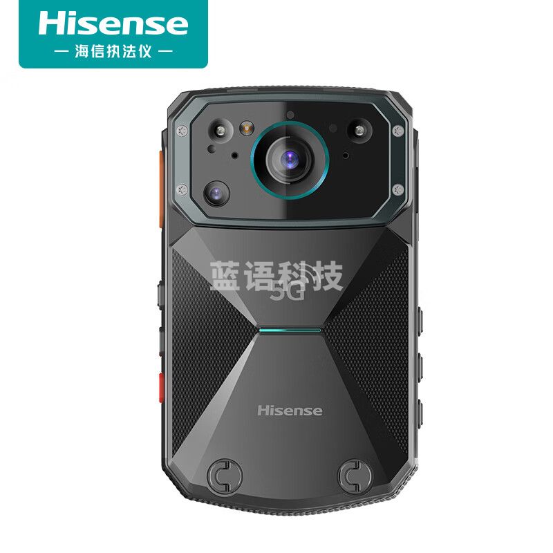 海信（Hisense）DSJ-HIS50A1执法记录仪5G网络4K高清6400W像素红外夜视GPS/WiFi前后双摄三防长续航 128G