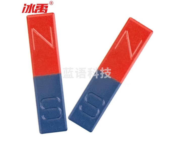 冰禹BYW-407 实验教学磁铁 物理实验吸铁石磁石 条形7.5cm(2个)