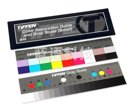 TIFFEN天芬Q13视频测试摄影相机色卡灰卡色阶灰阶翻拍 24原装进口