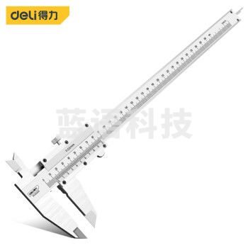 得力（deli）机械式简易卡尺游标读数 内径外径卡尺300mm DL92300