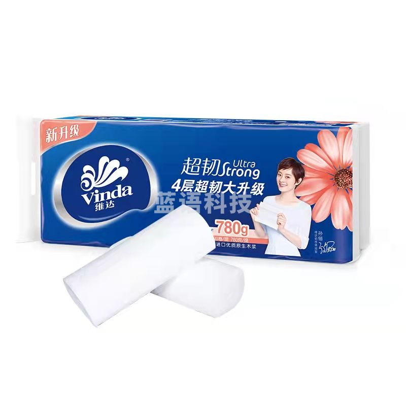 维达  无芯卫生卷纸78g*10卷*12提.v4143