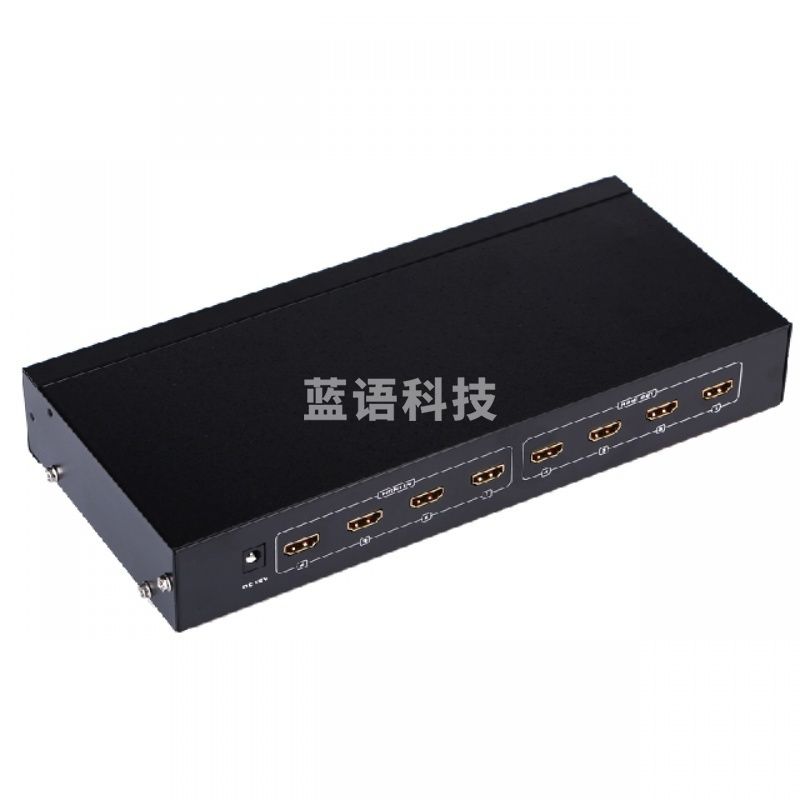 迈拓维矩MT-HD4x4 HDMI矩阵四进四出 4进4出HDMI高清切换分配器