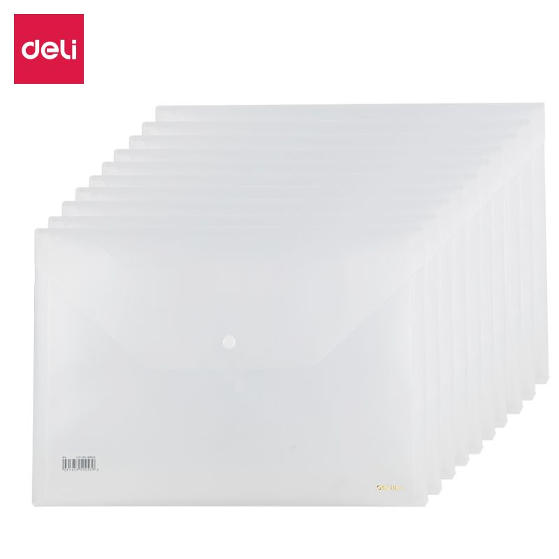 得力(deli) 5501A文件袋(透明)(个)
