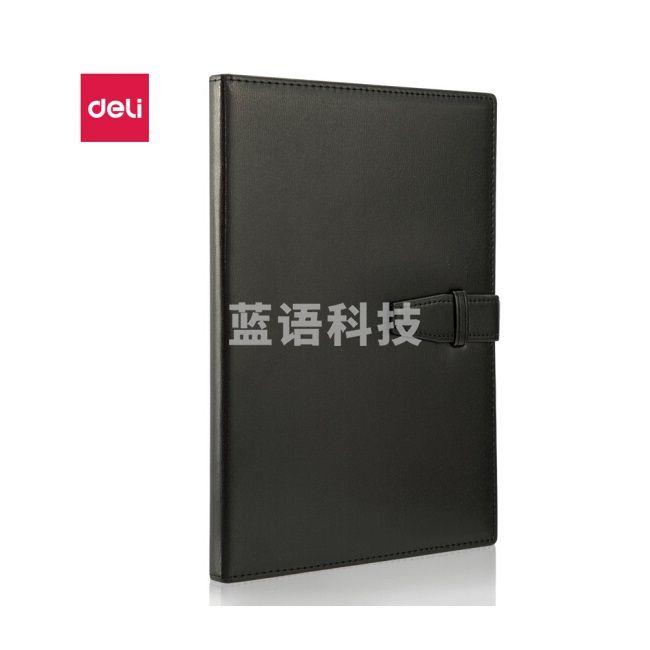 得力（deli） 3334 简约扣带皮面本/记事本