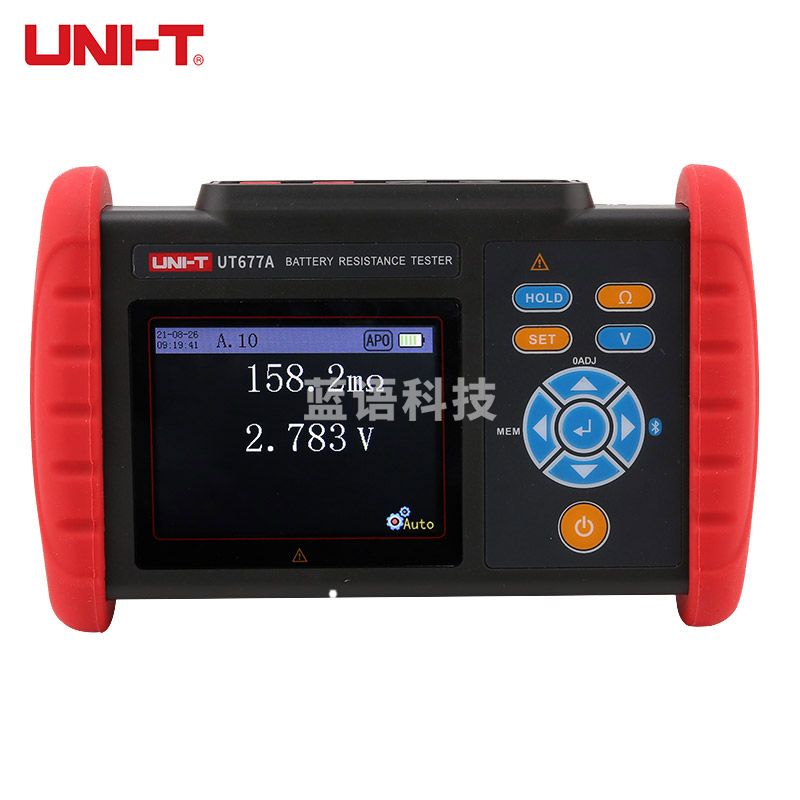优利德(UNI-T)UT677A 高精度电池内阻测试仪锂电蓄电池电压电阻测试仪