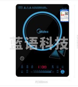 美的(Midea) 电磁炉 家用多功能触摸大功率炒菜电池炉+锅 C21-RH2145E