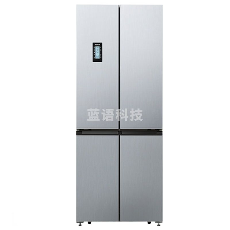 西门子（SIEMENS）452升 变频混冷十字对开门多门冰箱 独立零度保鲜(拉丝银)BCD-452W(KM46FA09TI)