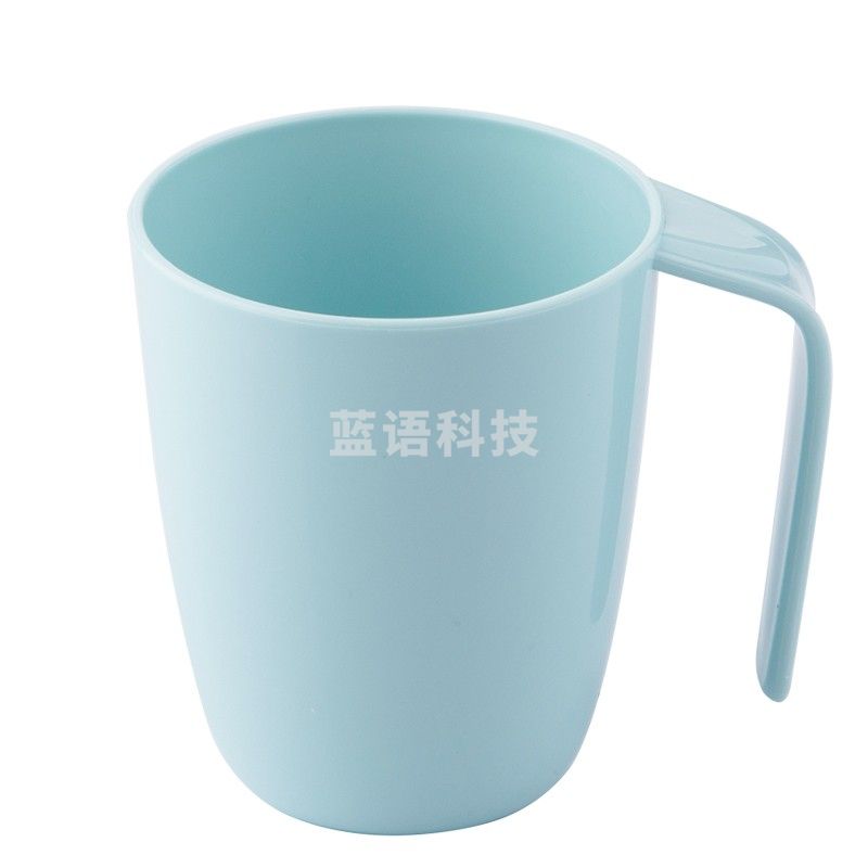 茶花漱口杯塑料刷牙杯家用浴室刷牙口杯儿童牙缸315ml颜色随机