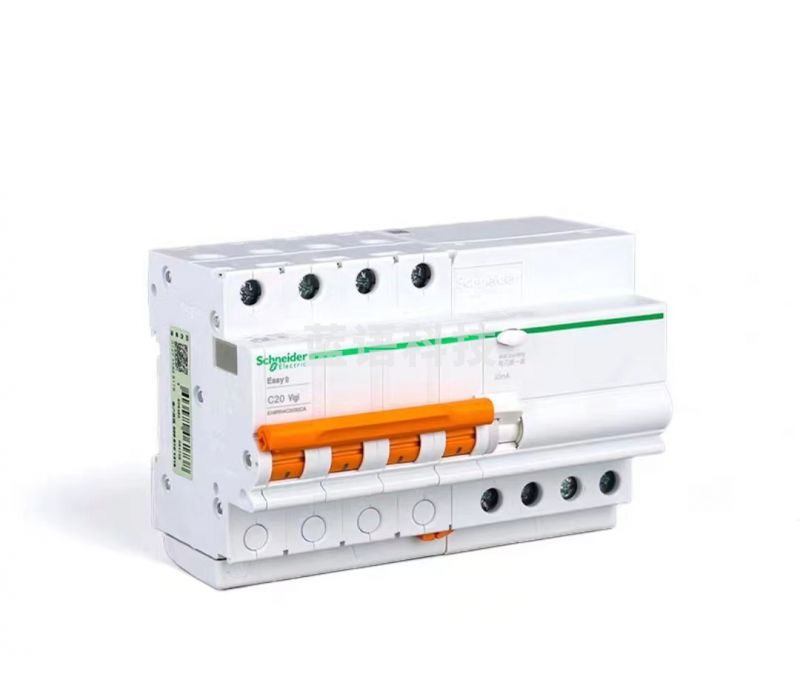 施耐德(Schneider)漏电保护断路器 家用总闸带漏保 4P 63A