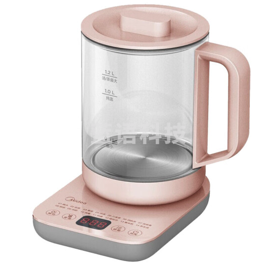 美的Midea迷你养生壶烧水壶电热水壶煮茶壶花茶壶电热水壶电水壶 GE1507