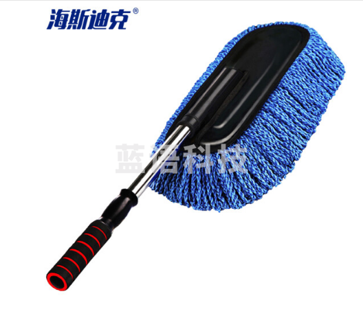 海斯迪克 gnjz-1217 除尘掸子 软毛刷车刷子清洁工具大号刷 汽车用伸缩蜡拖 擦车拖把 2个价