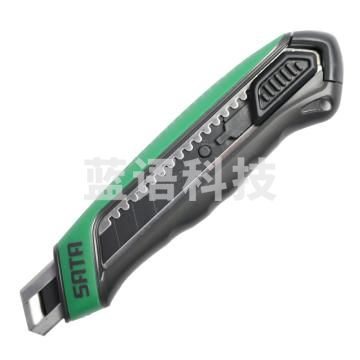 世达 93482 T系列18mm橡塑柄推钮美工刀（计价单位：把）