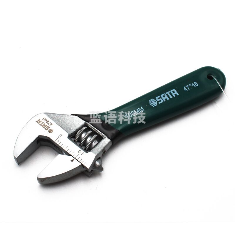 世达 47248 欧式活动扳手 沾塑 4寸(计价单位:个)